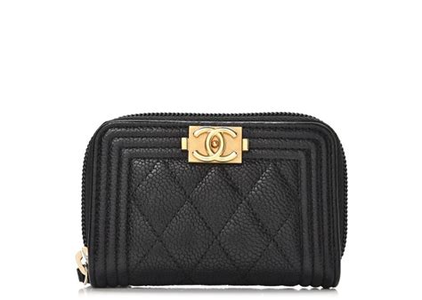 chanel boy zip coin purse price|Chanel coin purse wallet.